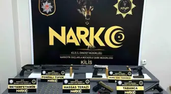 Kilis'te Uyuşturucu ve Silah Operasyonu: 1 Tutuklama