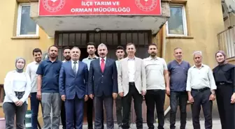 Tarım ve Orman İl Müdürü Akkan, Gerger'de Tarımsal Çalışmaları İnceledi