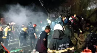 Samsun'da Heyelan: 1 Yaralı, Toprak Altında Kalanlar Var