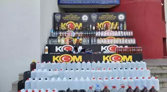 Adana'da Kaçak İçki Operasyonu: 660 Litre Ele Geçirildi