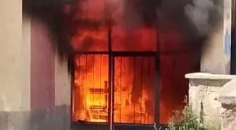 Kahramanmaraş'ta Apartmanda Yangın Çıktı