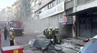 Bayrampaşa'da İplikçi Dükkanında Yangın Çıktı