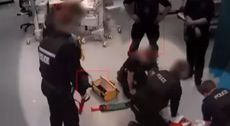 Kelepçeli hasta, polis tarafından hastanede öldürüldü