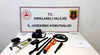 Kırklareli'nde Kaçak Kazı Operasyonu: 14 Gözaltı