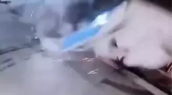 Samsun'daki Heyelan Anı Güvenlik Kamerasında