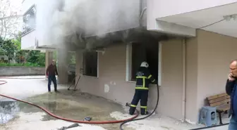 Erbaa'da Yangında İki Çocuk Polisi Tarafından Kurtarıldı