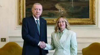 Cumhurbaşkanı Erdoğan, İtalya Başbakanı Meloni ile görüştü
