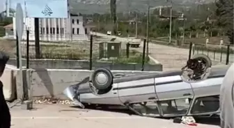 Tokat'ta Otomobilin Devrilmesi sonucu 3 Kişi Yaralandı