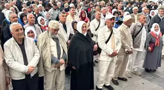 Kayseri'den İlk Hac Kafilesi Uğurlandı