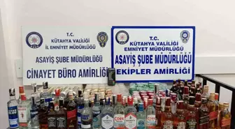 Kütahya'da Üzeri Alkol Şişeleriyle Durdurulan Araçta Para Cezası