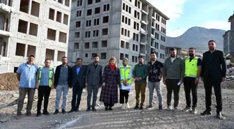 TOKİ Konut Projesinde Çalışmalar Hızla Devam Ediyor