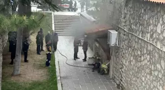 Tokat'ta 8 Asırlık Cami Yangını Büyümeden Söndürüldü