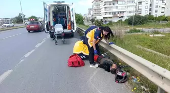 Manavgat'ta Motosiklet Kazası: 2 Yaralı