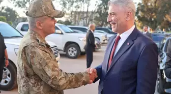 Ticaret Bakanı Ömer Bolat Libya'da Barış Gücünü Ziyaret Etti