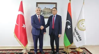 Ticaret Bakanı Ömer Bolat Libya'da Ekonomi ve Ticaret Bakanı ile Görüştü