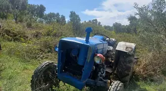 Bilecik'te Traktör Devrildi, Sürücü Yaralandı