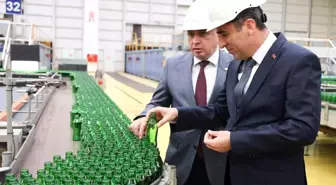 Bilecik Valisi Aygöl, Bozüyük'teki Cam Üretim Tesisini Ziyaret Etti