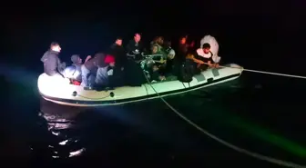 Bodrum Açıklarında 29 Düzensiz Göçmen Kurtarıldı