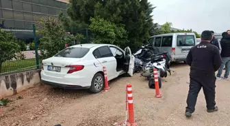 İnegöl'de Otomobil ve Motosiklet Kazası: 4 Yaralı