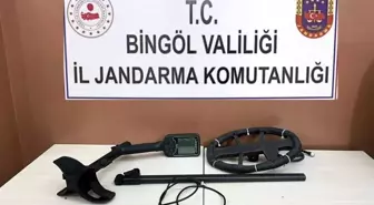 Bingöl'de Define Arayan Şahıs Suçüstü Yakalandı
