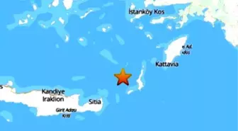 Ege Denizi'nde 4.4 Şiddetinde Deprem