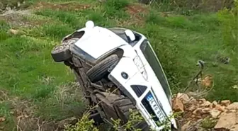 Elazığ'da Otomobil Devrildi: 1 Yaralı