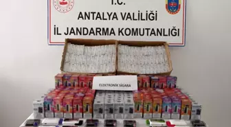 Antalya'da 850 Adet Kaçak Elektronik Sigara Ele Geçirildi