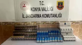 Konya'da Gümrük Kaçağı 1050 Paket Sigara Ele Geçirildi