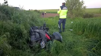 Edirne'de Motosiklet Kazası: Sürücü Hayatını Kaybetti