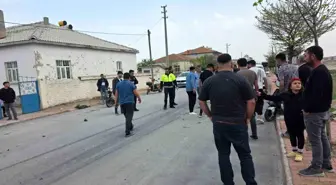 Aksaray'da Elektrikli Motosiklet Kazası: Gözü Yerinden Çıktı