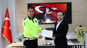 Trafik Ekiplerine Başarı Belgesi
