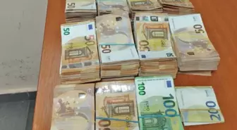Sınırda 102 bin euro ile yakalandı, tüm para komşu ülkeye kaldı