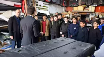 Öğrenciler Meslekleri Yerinde Tanıdı