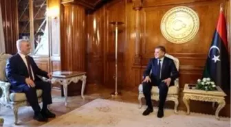 Ticaret Bakanı Ömer Bolat Libya'da Başbakan Dibeybe ile Görüştü