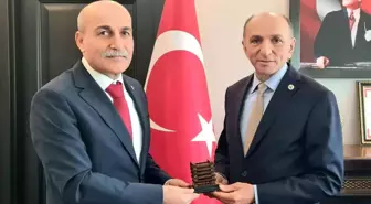 TTK Genel Müdürü Kiraz'dan Orman Bölge Müdürü Keskin'e Ziyaret