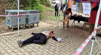 Düzce'de Gençler Türkiye Oryantiring Şampiyonası Düzenlendi