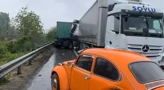 Sakarya'da Sağanak Sonrası 7 Ayrı Trafik Kazası