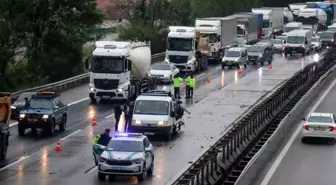 Sakarya'da Anadolu Otoyolu'nda 7 Trafik Kazası