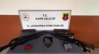 Arpaçay'da Silah Ticareti Operasyonu: 4 Gözaltı