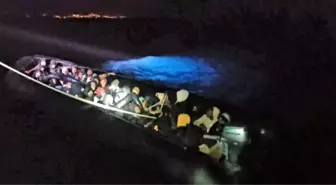 Didim Açıklarında 40 Düzensiz Göçmen Kurtarıldı