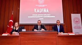 Kadına Yönelik Şiddetle Mücadele Toplantısı Aydın'da Gerçekleştirildi