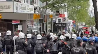 Halkın Kurtuluş Partisi'ne 1 Mayıs Yürüyüşünde Polis Engeli