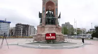 DİSK Üyeleri Taksim'de 1 Mayıs'ı Kutladı