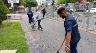 Diyarbakır'da Şiddetli Rüzgarın Zararları