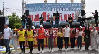 1 Mayıs Emek ve Dayanışma Günü Mardin, Şırnak, Siirt, Batman, Tunceli ve Elazığ'da kutlandı