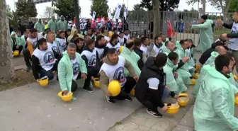 Kartal'da 1 Mayıs Kutlamaları Sağanak Yağış Nedeniyle Kısa Sürdü