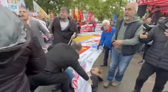 1 Mayıs Kutlamasında Arbede Çıktı