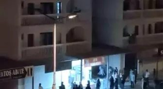Nusaybin'de Tartışma Sonrası Buzdolabı Devriildi