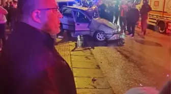 Keçiören'de Ters Yöne Giren Araç Çarpıştı: 5 Yaralı
