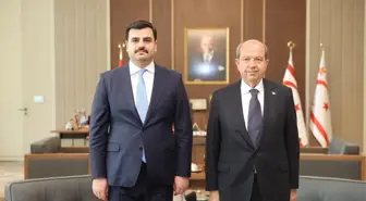AK Parti Genel Sekreteri Eyyüp Kadir İnan, KKTC Cumhurbaşkanı Tatar'ı Ziyaret Etti